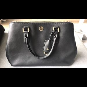 Tory Byrch Black Handbag